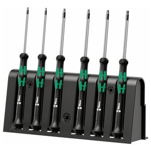 Set Destornilladores Electrónicos TORX BO (6 Piezas + Bandeja)