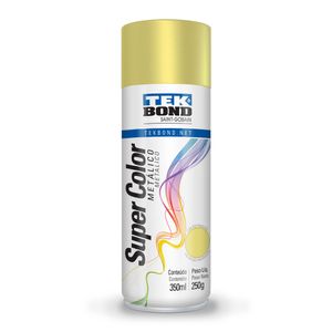 Pintura Spray Acrilica Dorado Metálico 350ml Uso General