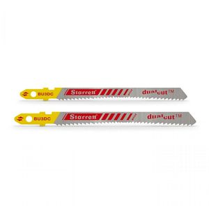 Set 2 Sierras Caladoras Bimetal 75x7.5mm - Dual Cut - Madera - Starrett