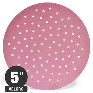 Disco Lija 5" Grano 100 (Velcro) - 41 Perf. - Pintura y Masilla - Siaspeed (Formato de venta de 5 en 5u, el precio indicado es unitario)