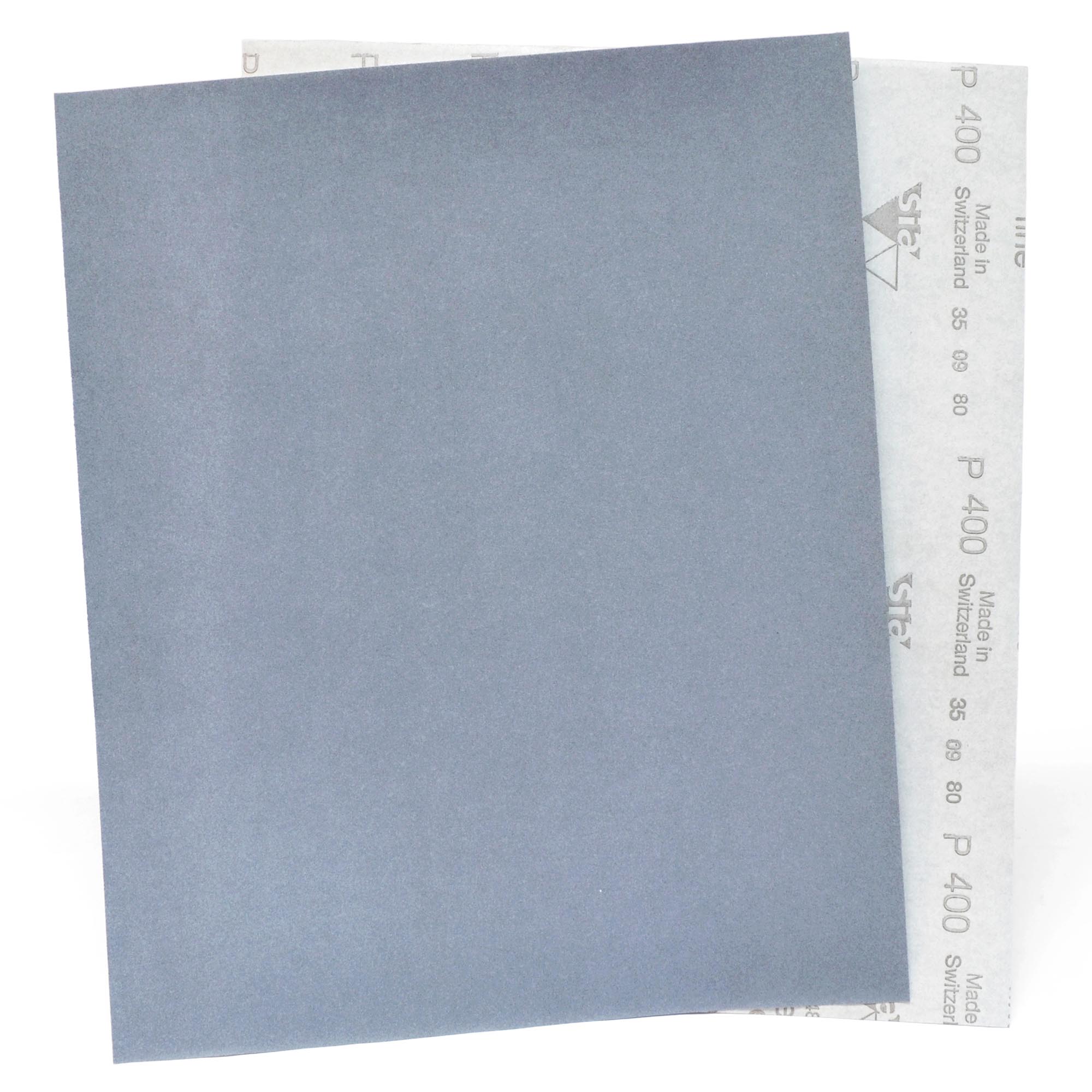 Papel lija fina para plastico, resina y metal 3 unidades 3 X 400