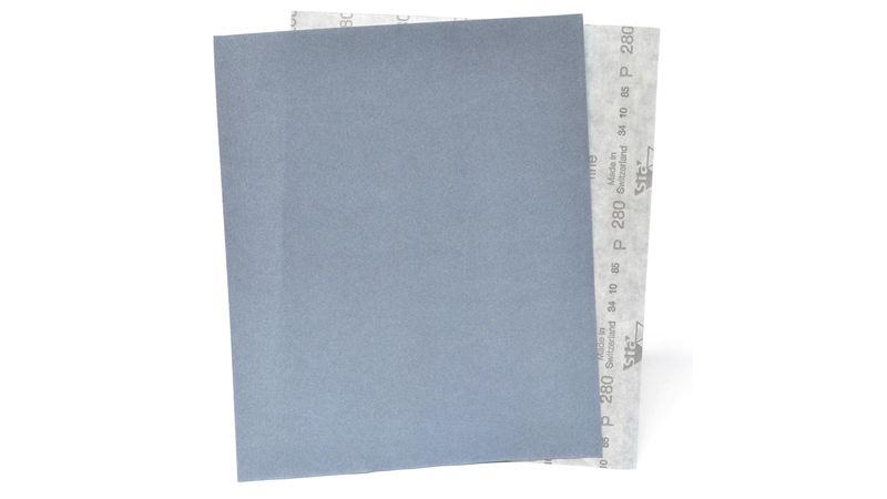WOLFCRAFT 6016000 - Pliego papel de lija para pintura y laca/barniz grano  240 sueltos 230 x 280 mm