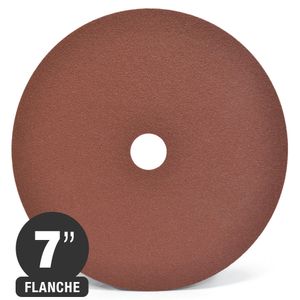 Disco Fibra 7" Grano 36 - Metal - SialoX
