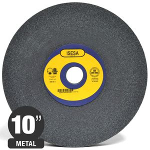 Piedra Esmeril Recta Oxido Aluminio 10" x 1/2" Grano 46