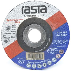 Disco de Desbaste Metal 4 1/2" (115x6,0x22mm) - Specialist Line