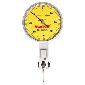 Reloj Palpador Cola de Milano (0,8mm / 0,01mm) - Starrett - Serie 3809M