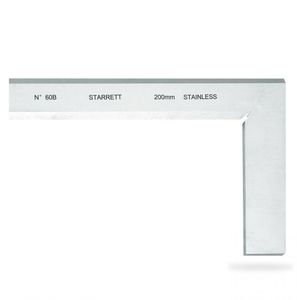 Escuadra de Pelo Biselada Templada Inox. 200x130mm - Serie 60B - Starrett