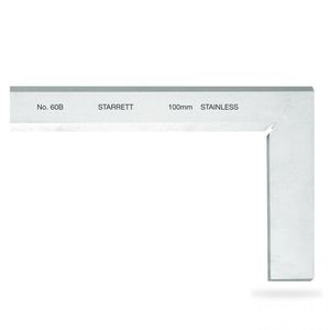 Escuadra de Pelo Biselada Templada Inox 100x70mm - Serie 60B - Starrett