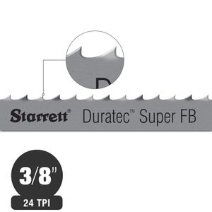 Sierra Huincha para Metal 10x0.65mm 24tpi (30mt) Ondulado Duratec™ Super FB Starrett