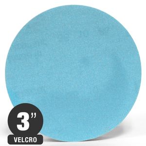 Disco Lija Automotriz 3" Grano 600 (Velcro) - Metal, Madera y Masilla - Siacar (Formato de venta de 5 en 5u, el precio indicado es unitario)
