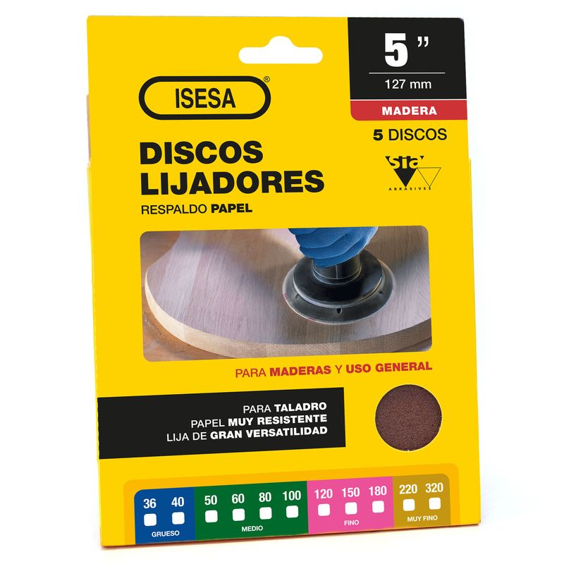 display_discos_lija_madera_papel_5in_isesa_1