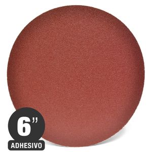 Disco Lija 6" Grano 60 (Adhesivo) - Madera - Siawood 1919 (Formato de venta de 5 en 5u, el precio indicado es unitario)