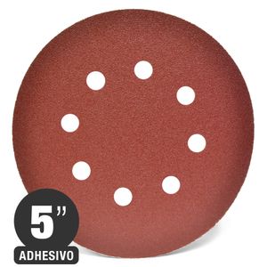 Disco Lija 5" Grano 120 (Adhesivo) - Madera - Siawood 1919 (Formato de venta de 5 en 5u, el precio indicado es unitario)
