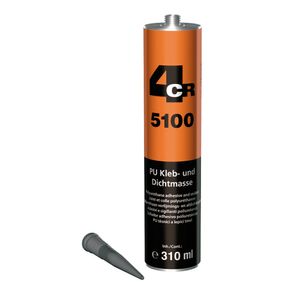 Sellador Poliuretano Gris Automotriz 310ml - 5100 4CR