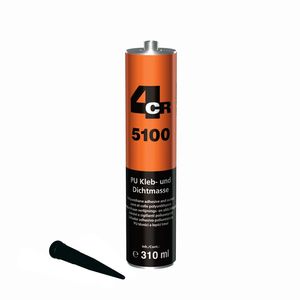 Sellador Poliuretano Negro Automotriz 310ml - 5100 4CR