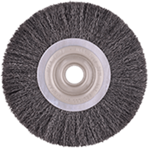 Grata Circular Acero Ondulado 8' '- Buje 1'' - Calibre de 0,35 mm - Hela