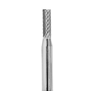 Lima Rotativa Cilindrica Plana 3/16" Toma 1/4" Estándar (2) Carb. Tung.