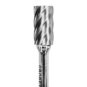 Lima Rotativa Cilindrica Plana 5/8" Toma 6mm Aluminio (1) Carb. Tung.