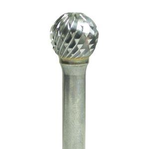 Lima Rotativa Redonda 3/8" Toma 6mm Doble Corte (5) Carb. Tung.