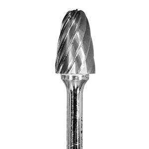 Lima Rotativa Arbol con Punta 1/2" Toma 6mm Aluminio (1) Carb. Tung.