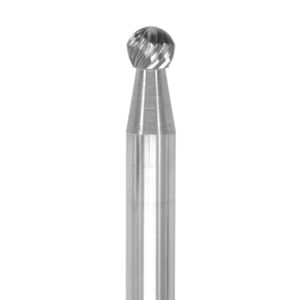 Lima Rotativa Redonda 1/4" Toma 6mm Estándar (2) Carb. Tung.