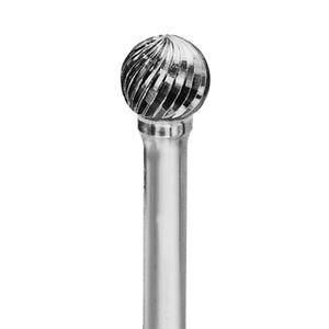 Lima Rotativa Redonda 1/2" Toma 6mm Estándar (2) Carb. Tung.