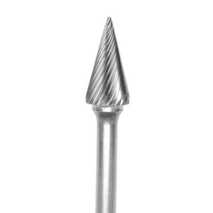 Lima Rotativa Conica 28° 1/2" Toma 6mm Estándar (2) Carb. Tung.