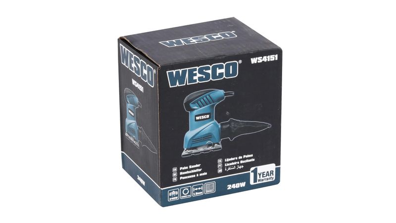 Lijadora Excentrica 240w 15mm Marca Wesco con Ofertas en Carrefour