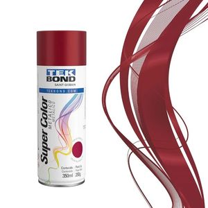 Pintura Spray Acrilica Rojo Metálico 350ml Uso General