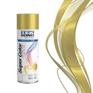 Pintura Spray Acrilica Oro Metálico 350ml Uso General