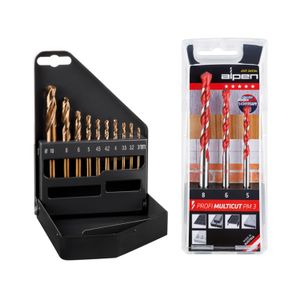 Pack Brocas Cobalt Grip + Multicut (10u+3u)