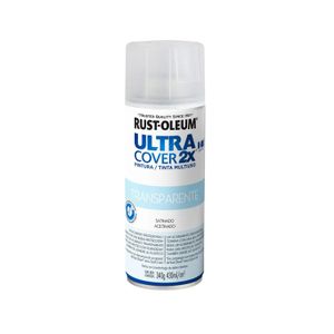 Pintura en Spray Ultra Cover 2X Multiuso Transparente Satinado 340 g