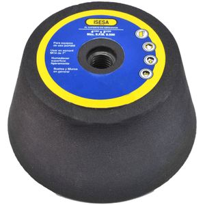 Piedra Copa Conica 4.5'' Grano 60 - Cemento, Marmol, Baldosas