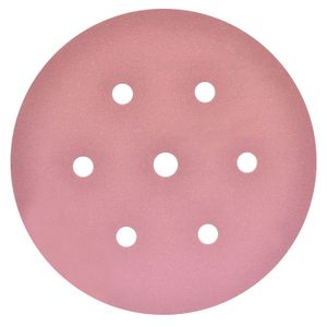 Disco Lija 6" Grano 280 (Velcro) - 7 Perf. - Pintura y Masilla - Siaspeed (Formato de venta de 5 en 5u, el precio indicado es unitario)