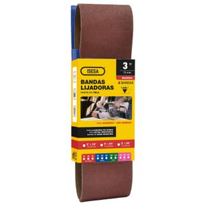 Pack 2 unid. Banda Lija Madera - 3" x 18" #36 - Siawood 2920